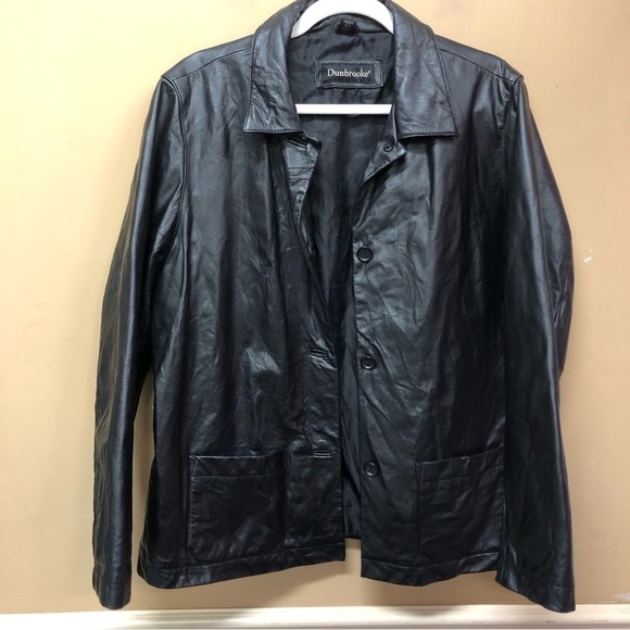 Dunbrooke Jackets & Blazers - Dunbrooke Womens Black Leather Jacket Size L